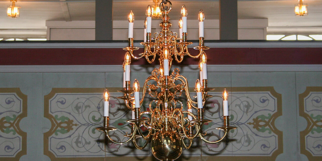 Flämischer Barockleuchter, Kirche in Lerbach